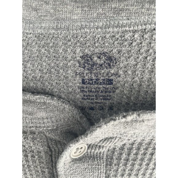 Mens Knit Sweater Lot of 2 XL V-neck and Henley Long Sleeve Soft Pullover - Picture 3 of 7